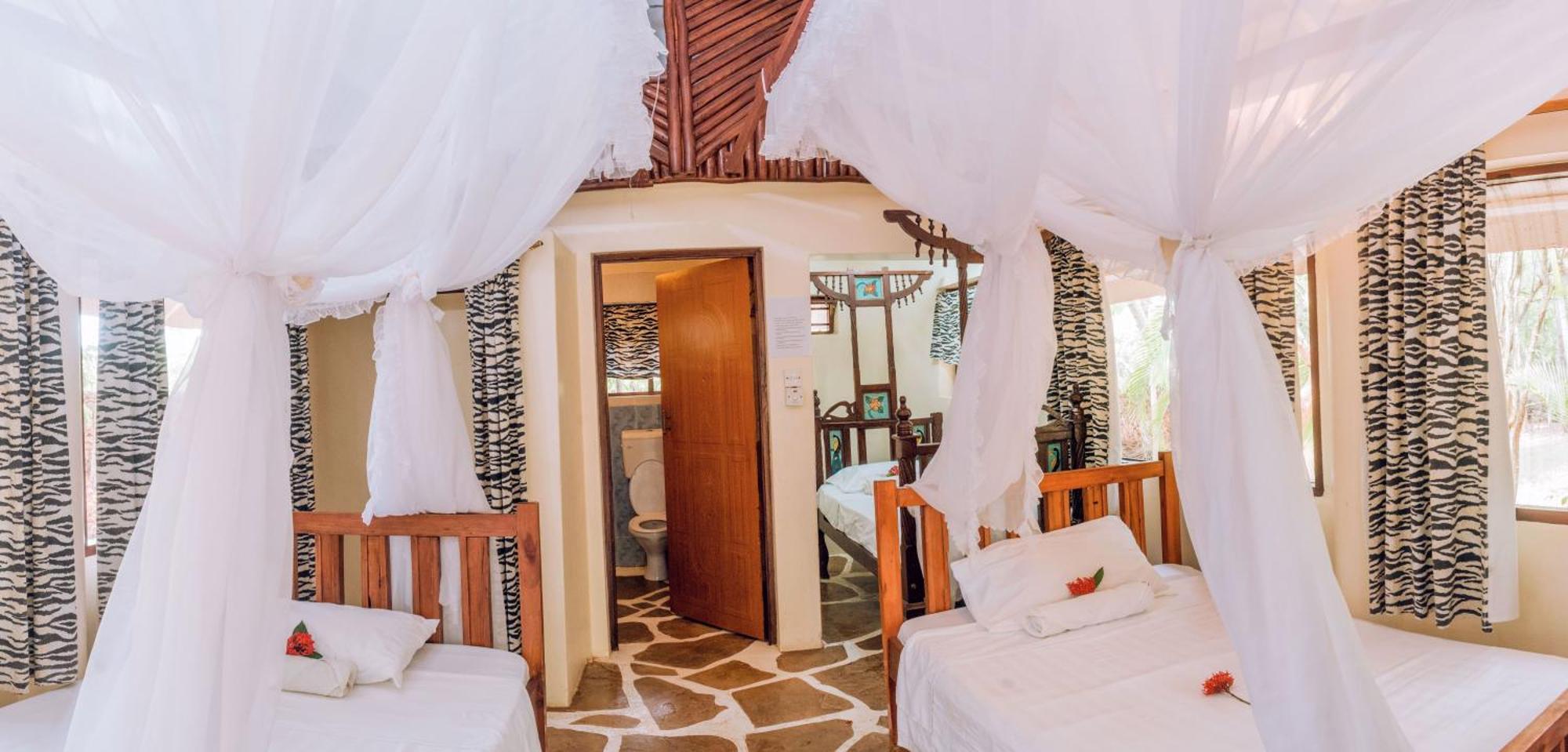 Kijani Cottages In Diani Diani Beach Eksteriør bilde